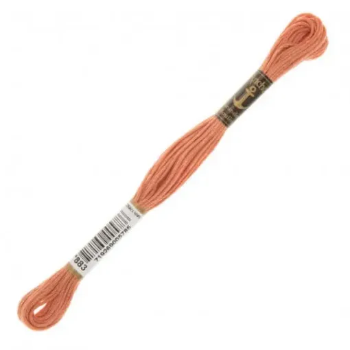 Imagen de Hilo de bordar 100% algodon Mouline ANCHOR 8mts. color 0883
