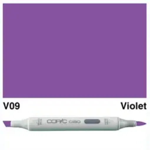 Imagen de Marcador profesional COPIC CIAO alcohol doble punta color V09 Violet