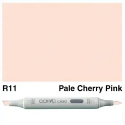 Imagen de Marcador profesional COPIC CIAO alcohol doble punta color R11 Pale Cherry Pink