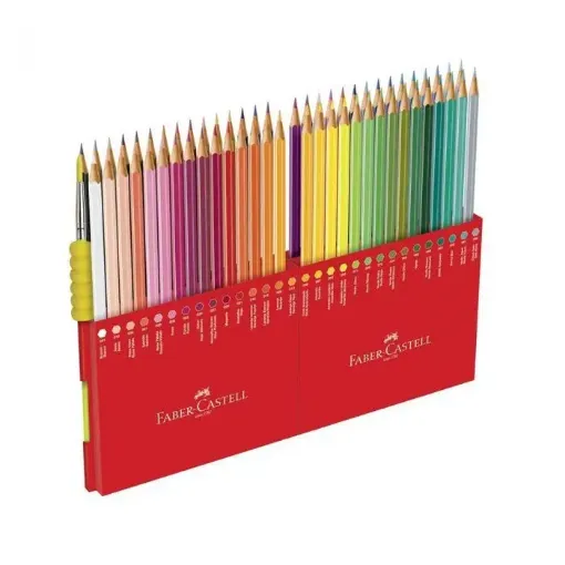 Imagen de Set de 60 Lapices acuarelables FABER CASTELL en caja de 60 colores