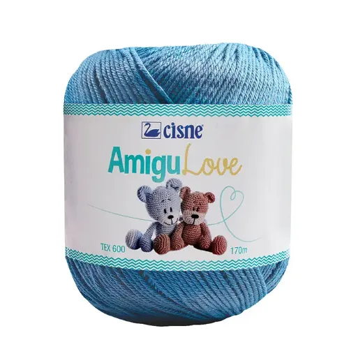 Arte en Casa-Hilo de algodón crochet Amigulove CISNE TEX600 100gr