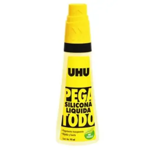 Imagen de Pegamento UHU silicona liquida Pegatodo 95ml