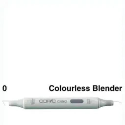 Imagen de Marcador profesional COPIC CIAO alcohol doble punta color 0 Colorless Blender