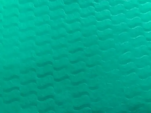 Imagen de Tnt estampado para manualidades de 100x140cms modelo 3D ondas color verde agua