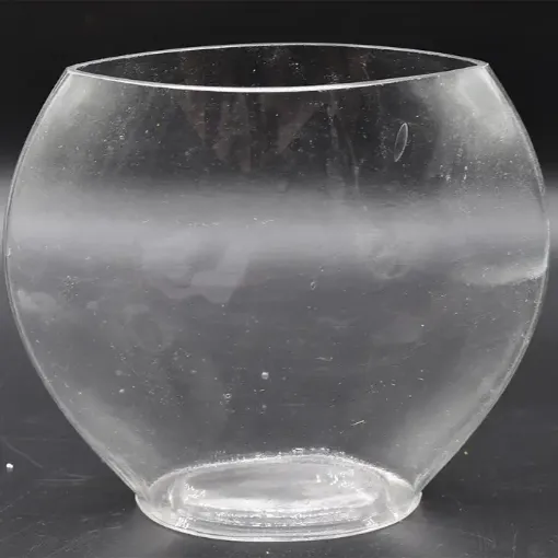 Imagen de Florero de vidrio ovalado chato de (18*7)16cms. SB19996