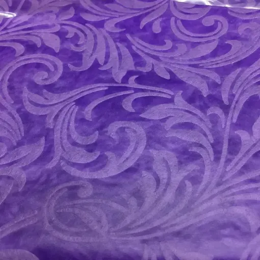 Imagen de Tnt estampado para manualidades de 70x100cms modelo 3D arabescos arabescos color violeta