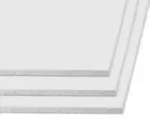 Imagen de Carton pluma foamboard con polipropileno de 5mm de espesor en plancha de 120x60cms aprox