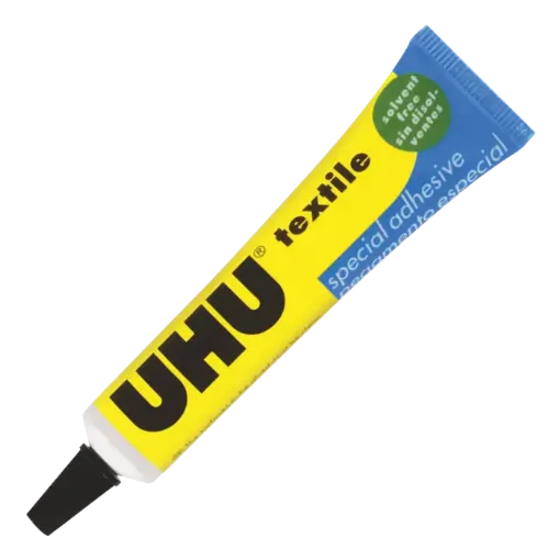 Imagen de Pegamento "UHU" textil para telas en pomo de 19ml