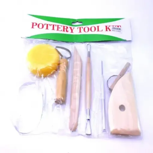 Imagen de Set de 10 herramientas para modelado "POTTERY TOOL KIT"