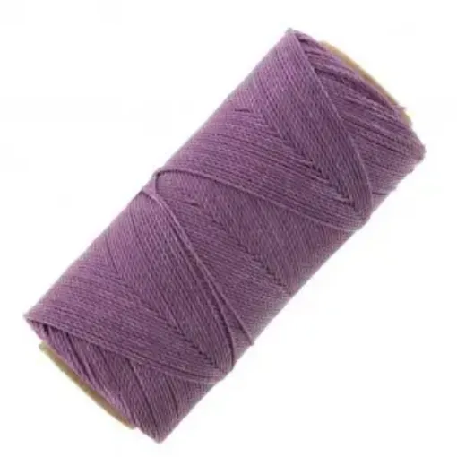 Imagen de Hilo polyester cordon encerado fino LINHASITA *100grs.=150mts. color lila oscuro 236