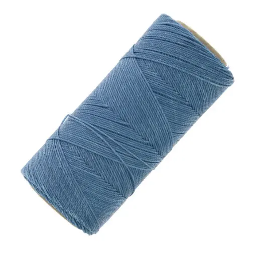 Imagen de Hilo polyester cordon encerado fino LINHASITA *100grs.=150mts. color azul claro 721