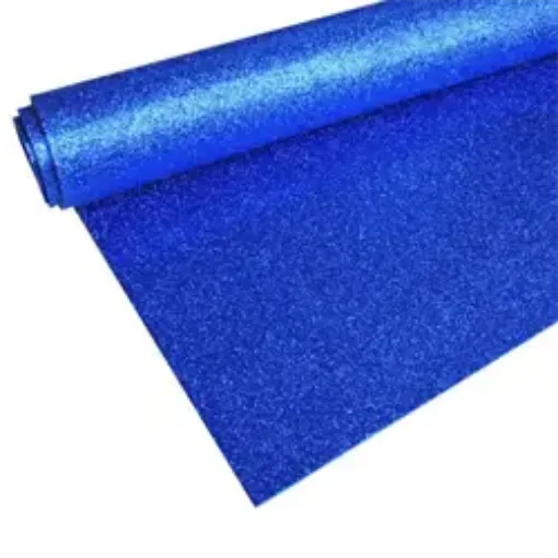 Imagen de Goma eva de 2mms. "TEORIA" de 40*60cms. Con brillantina glitter color Azul 026