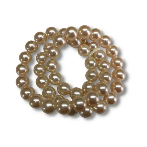 Imagen de Perlas redonda cristal de 10mms. - varios largos