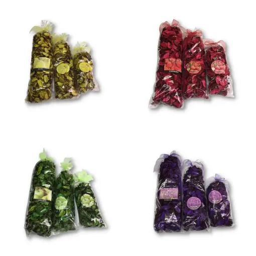 Imagen de Potpourri importado en bolsa de 150grs 9x28cms variedad de colores y aromas