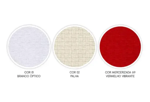 Imagen de Tela tejido para bordar con cintas 100% algodon Vagonite ESTILOTEX  de 140cms rollo *10mts varios colores
