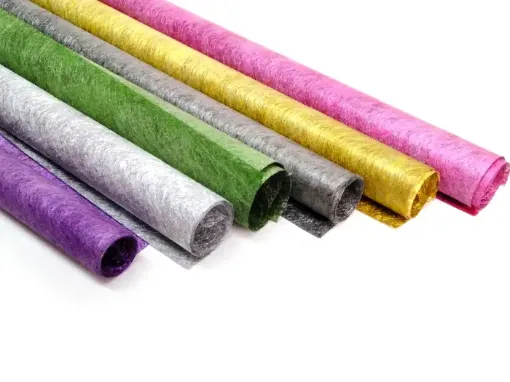 Imagen de Polyflor fibras "ITALPACK" de 58x100cms varios colores lisos