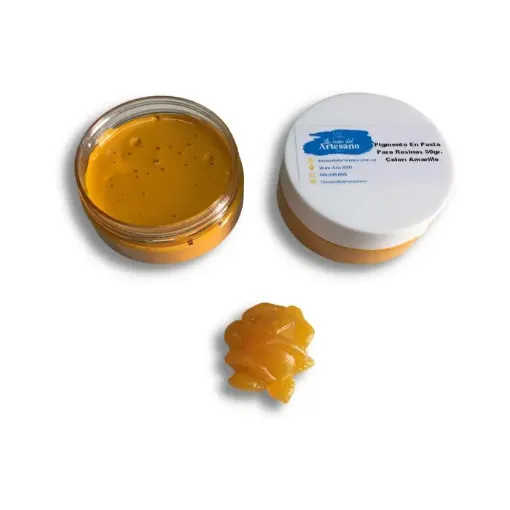 Imagen de Pigmento colorante en pasta concentrado para resina *50grs. color Amarillo 41 F 5100
