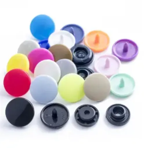 Imagen de Broches de plastico de 10mms. de colores x25 unidades varios colores