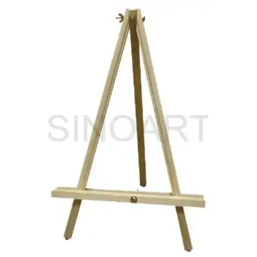 Imagen de Caballete de mesa atril tripode de madera "SINOFIRM" 39x56cms SFE0055