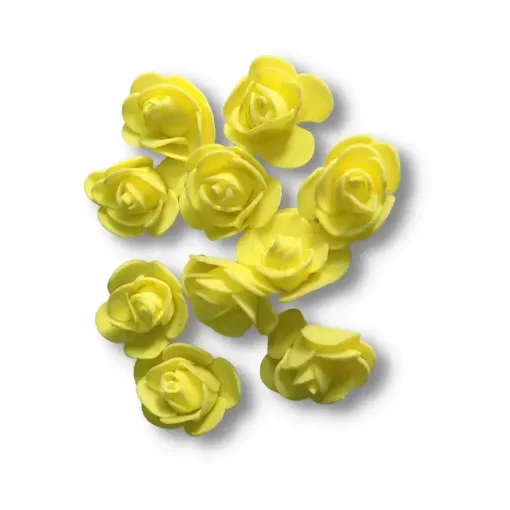 Imagen de Accesorios rosas de goma eva de 3cms. "DUOPU" No.2611