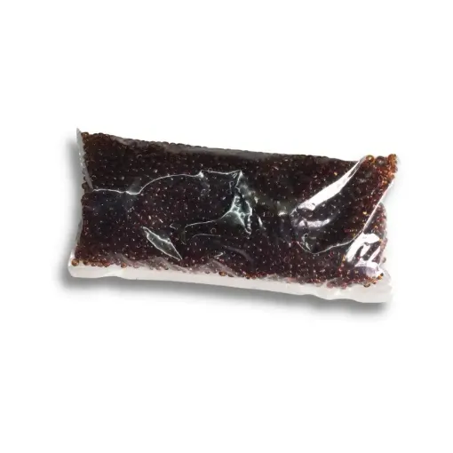 Imagen de Mostacillas chicas 2x1.5mms en paquete de 50grs color Marron perlado
