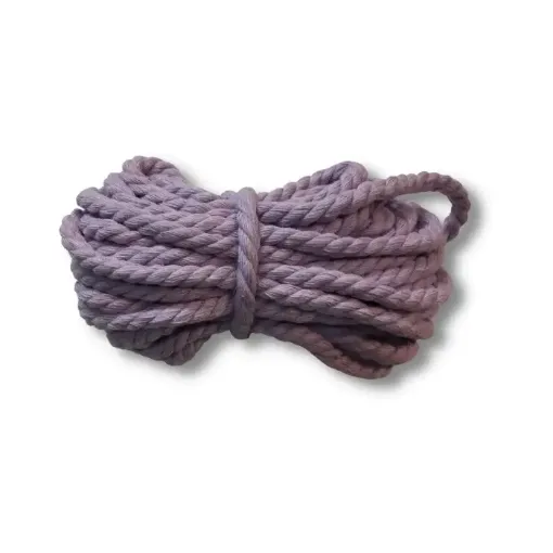 Imagen de Cordon trenzado para macrame de 4mms "BEAD YARN" Fraccionado de 5mts color Lila