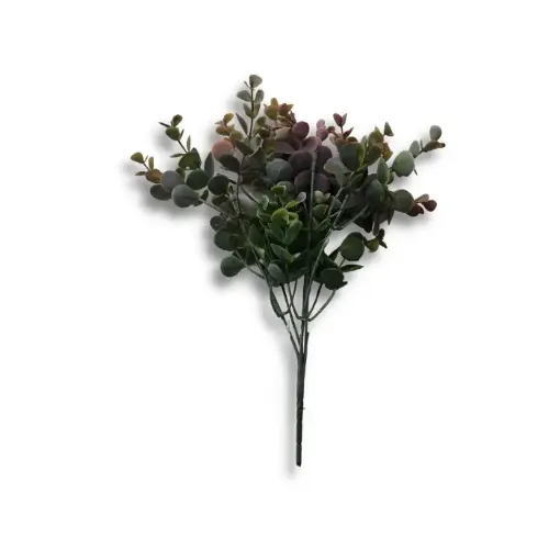Imagen de Follaje artificial Ramo de Eucaliptus de 38cms FE101 color Verde violaceo