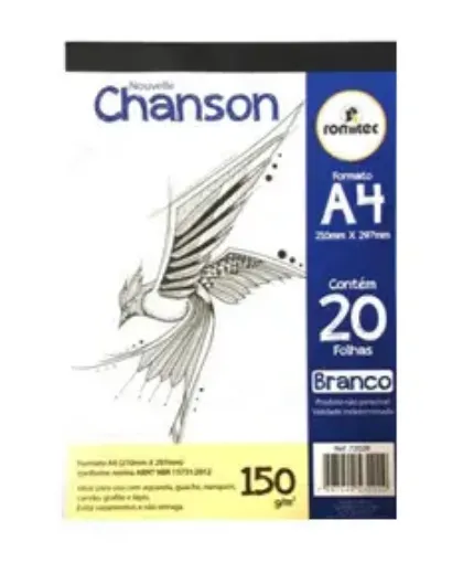 Imagen de Block de dibujo "CHANSON" 50 hojas de 150grs medida A3 420x297mms