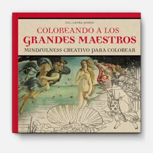 Imagen de Libro para colorear ARTE-TERAPIA 35 paginas 23x24cms Coloreando a los Grandes Maestros