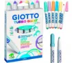 marcadores gruesos giotto turbo giant set 6 colores pastel 1
