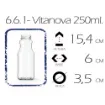 botella vidrio jugo vitanova 250ml 6x15 4cms tapa metalica 38mms 1