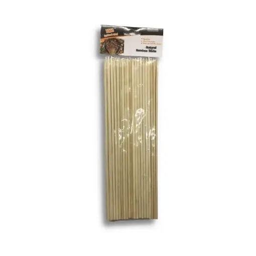 palitos brochette bamboo 25cms largo paquete 45 unidades 0