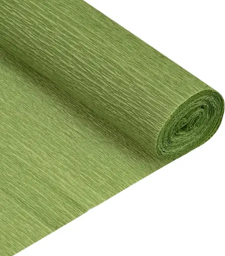 papel crepe celta 48x200cms color 80 41 grass green verde pasto 0