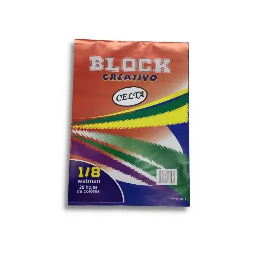 block cartulina creativo celta 20 hojas 25x35cm 0