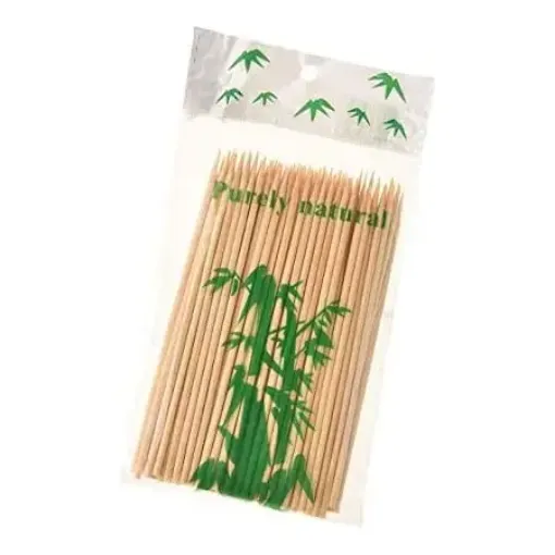 palitos brochette bambu 15cms paquete 80 unidades aprox 0