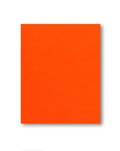 fieltro fino 1 5mms colores 23 30cms color naranja 0