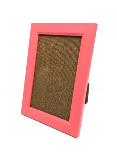 marco moldura 2cms chata no 115 patinada rosado 20x30cms sin vidrio 0
