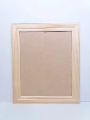 marco moldura madera 3 5cms ancho nro 371 27x35 sin vidrio 0