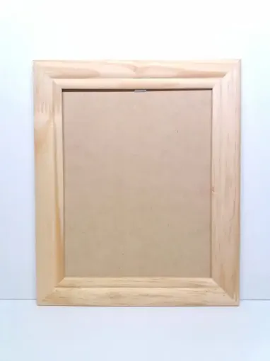 marco moldura madera 3 5cms ancho nro 371 24x30 sin vidrio 0