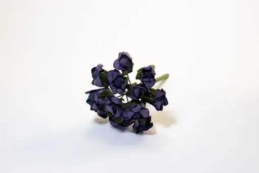 ramito flores papel x12 unidades cod 16127 color azul 0