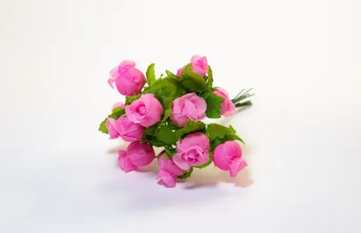 ramito flores capullo rosa x12 unidades cod 4737 color rosa oscuro 0