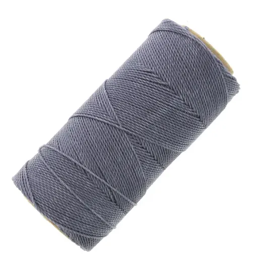 hilo polyester cordon encerado fino linhasita 100grs 150mts color azul pizarra 227 0