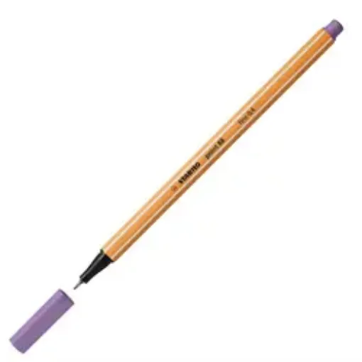 marcadores stabilo point 88 fibra fineliner 0 4mms color nro 62 violeta grisaceo 0