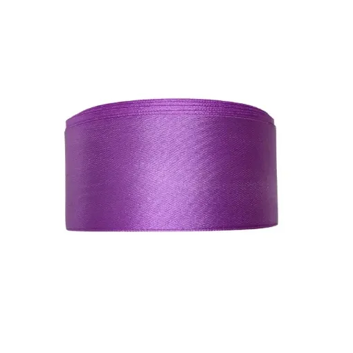 cinta raso doble faz satinada no 9 40mms por 10mts color 8274 violeta 0
