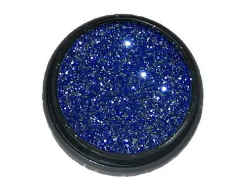 brillantina comun frasco 30cc color azul 13 0