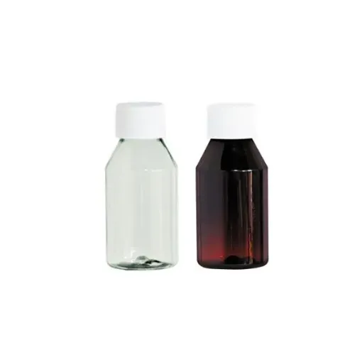 envase frasco pet cristal 60ml tapa rosca alcoa seguridad liner blanca 0