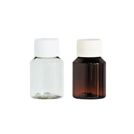 envase frasco pet cristal 30ml tapa rosca alcoa seguridad liner blanca 0