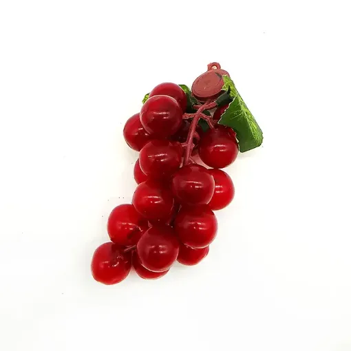 racimo uvas chico 12cms color rojo 0