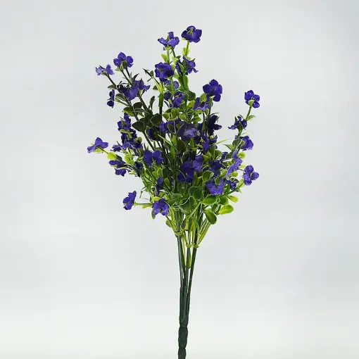 ramo flores artificiales ilusion 30cms color violeta 0