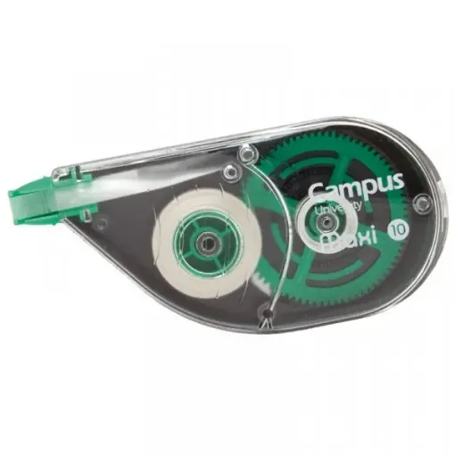 cinta correctora campus maxi color verde negro 5 mm x10mts blister 0